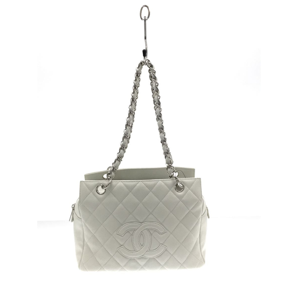 Chanel Leather Chain Shoulder Bag - Picture 1 of 7